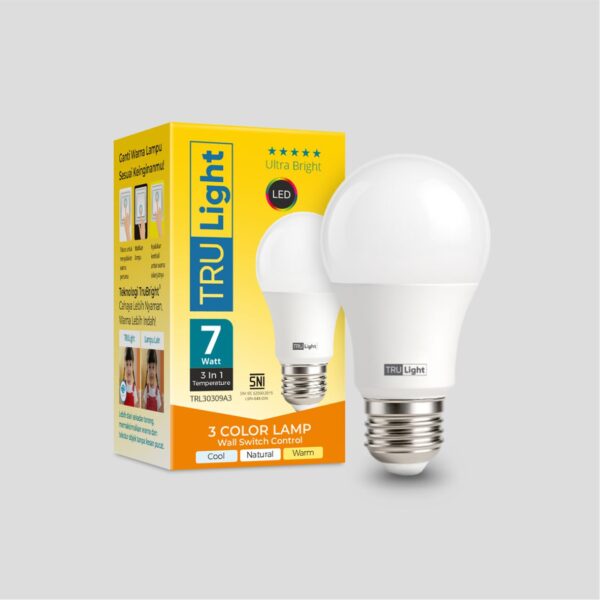 TRULIGHT LED 3CCT (COLOR CHANGE - WALL SWITCH)